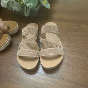 Soda Tan Sandals Minimalist Summer Slides